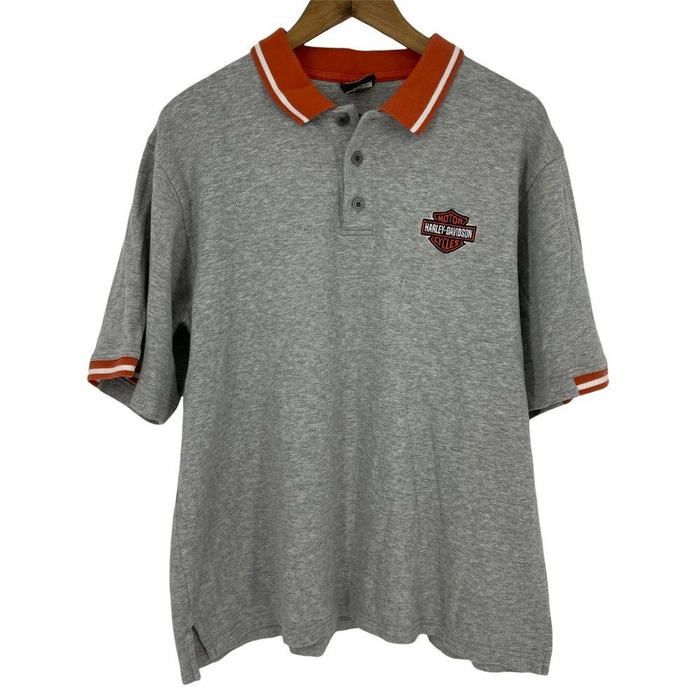 Harley-Davidson Classic Men’s Smoky TN Biker Casual Polo Shirt Size L